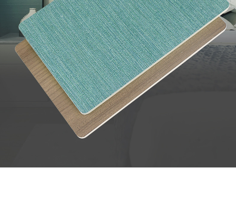 Bamboo Wood Fiber Fireproof Fabric PVC Wall Panels Water Resistant