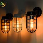Retro Industrial Wall Lamp Art Dining Room Living Room Clothing Shop Hollow