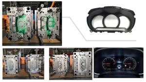 China Instrument Panel Plastic Injection Molding Manufacturing / Plastic Mould Maker factory