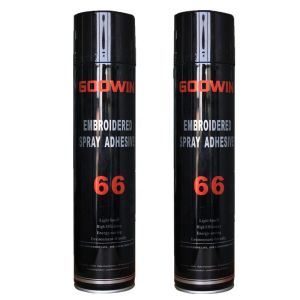 Garment Aerosol Spray Adhesive For Fabric Embroidery 650ml