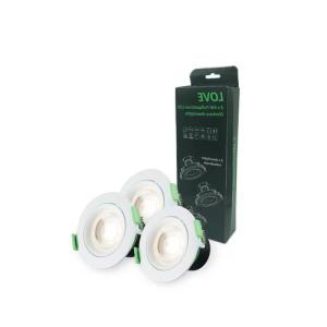 China Anti Glare SMD LED Panel Downlight , 5.5W 3000K Dimmable Recessed LED Downlight factory