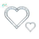 4M Length Aluminium Arch Truss Heart Five Pointed Star Shape