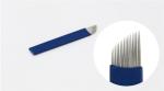 12, 13, 14, 16, 17, 18 and 18U Blue Microblading Disposable and Sterile Tattoo
