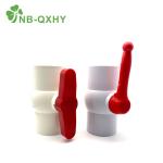 South Africa Market Flexible Ball Valve with Type Handle and Gray PVC/Plastic