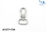 Eco Friendly Metal Bag Snap Hook For Handbag Rings , Bridges