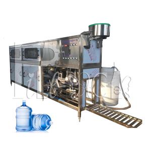 China Automatic Bottled 5 Gallon Water Filling Line Bucket Washing Filling Capping Machine Line factory