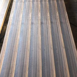 China 0.50mm Smoked Veneer Eucalyptus Quarter Cut Figured Wood Coverings factory