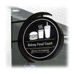 Aluminum Frame Hanging Lightbox Sign