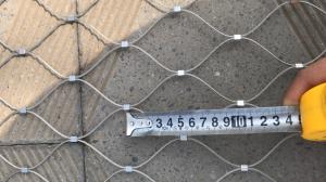 China Easy Installation Stainless Steel Wire Rope Mesh / X Tend Mesh For Architectural factory