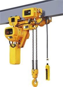 China 3m Lift Height 10 Ton Electric Chain Hoist With Hook factory