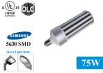 6063 Aluminum 75W Samsung 5630SMD LED Street Light Bulbs with IP65 Waterproof