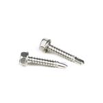 Hex Head Self Drilling Metal Screws with INCH Measurement System and Stainless