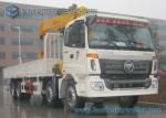 Straight Arm Foton 14 Ton Heavy Duty Crane Truck 8 X 4 Truck