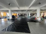 UV Protection PVC Tarpaulin Fabric 16x27 4ft Drop Lumber Tarps For Flatbed Truck