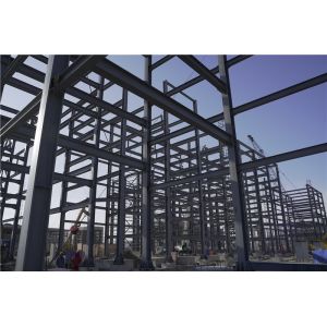 Prefabricated Steel Structure Chemical Plant with 50-Year Lifespan