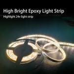 IP65 Flexible SMD 2835 LED Strip Light Epoxy Waterproof 12V / 24V