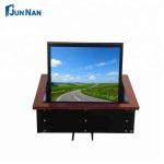 Hidden Electric Lcd Monitor Lift Mechanism Conference Device Paperless Equipment