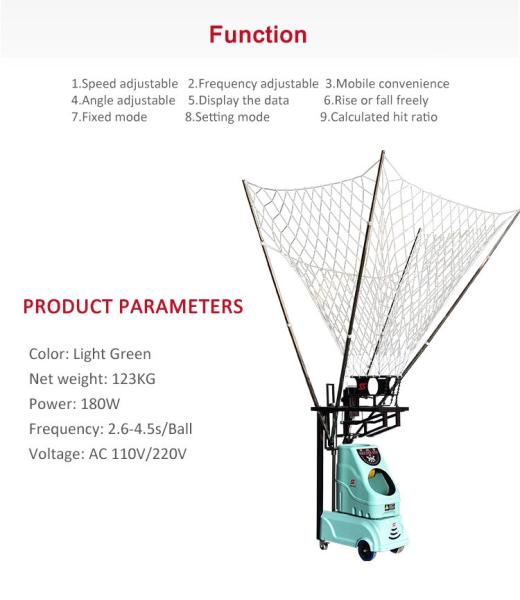 2 Sec/Ball S6839 Basketball Shooting Machine Basketball Net Return System With