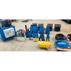 Hydraulic Station Pipeline Bursting Equipment with Threaded Pull Rods and
