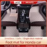 Slip Resistant Car Leather Mat , XPE Sponge Leather Car Floor Mats