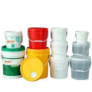 China 10L Food Grade Plastic Bucket for Ice Cream Biscuit Oil Durable and Tamper Evident factory
