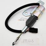Efficiency Excavator 6BT Diesel Engine Parts Fuel Pump Cut Off Solenoid 3991625