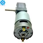 Stainless Steel DC Worm Gear Motor , 5~6000rpm Worm Gear DC Motor 12V