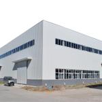 100*200 Steel Roof Trusses , Prefab Metal Building Construction Heavy Type