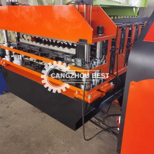 China 45#Steel Double Layer Roof Panel Roll Former 8 - 12m/Min factory