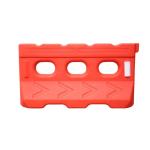 Road Safety Water Filled Crash Barrier Traffic In Vibrant Colors With PE