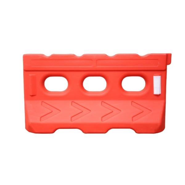 Road Safety Water Filled Crash Barrier Traffic In Vibrant Colors With PE