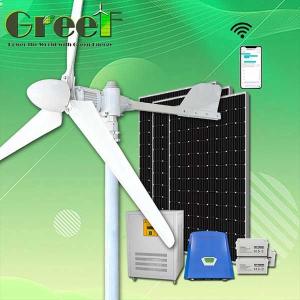 China High Output 3 Phase AC Horizontal Axis Wind Turbine 1KW 3KW 5KW 10KW For Marine Ship factory