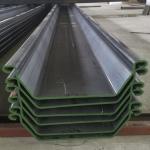 Z Type Metal Steel Sheet Pile Cold Formed Welding SY295