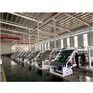 13.5m x 2m x 2.9m Bopp Lamination Machine for Cardboard Carton Box Lamination
