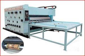China Chain type Flexo Printer Die-cutter, Flexo Printing + Rotary Die-cutting + Creasing factory