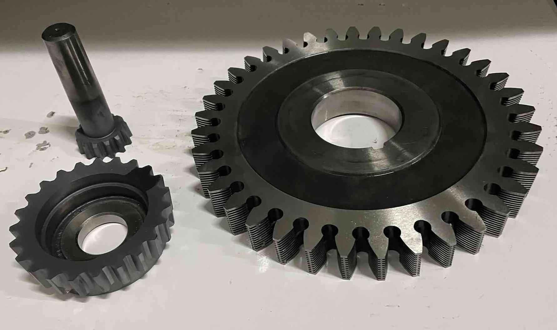 66mm Thickness Gear Shaving Tool Axial Razor Φ100 - Φ360 CNC Gear Cutting