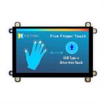 600cd/M2 VGA HI LCD Display 5.0 Inch 800x480 Multipurpose