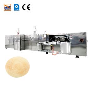 China PLC Control System Wafer Biscuit Maker Made Of Stainless Steel For Market factory