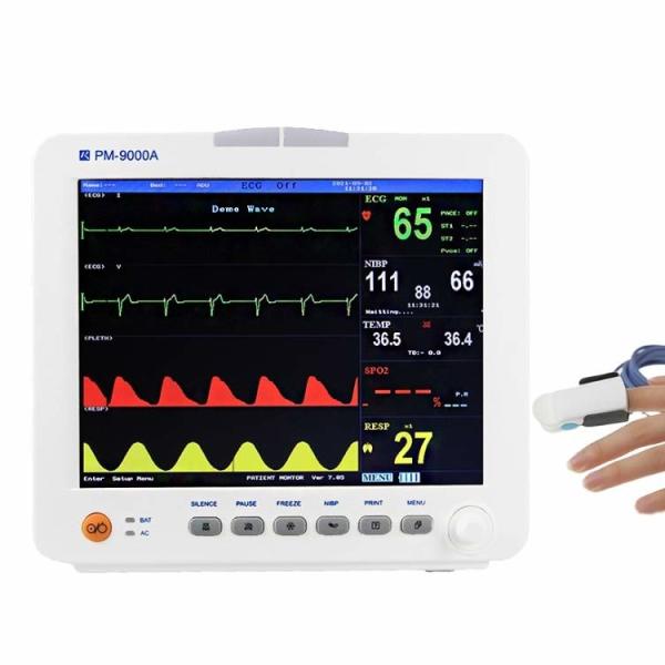 China Emergency Room Multi Parameter Patient Monitor Optional Wall Bracket factory