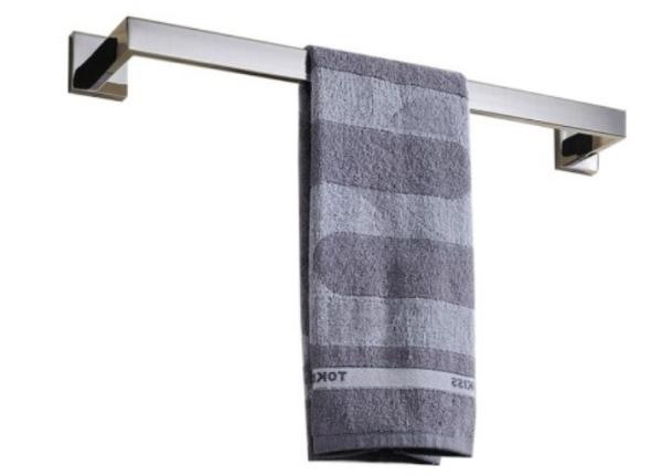 Single Towel Rail &Hand Towel Rail 83108-Square&Black color &Brush color&SS304