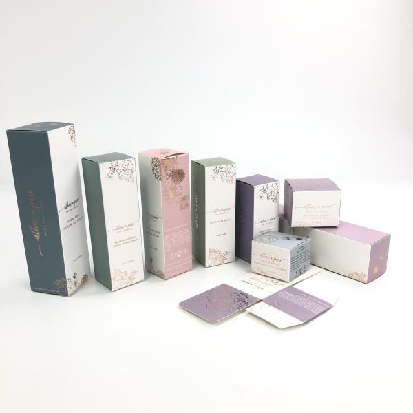 China Matte Finish Lightweight Paper Box Packaging Foldable Box For Essential Oils Packaging factory