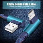 15g Right Angle Double Elbow Micro 5 Pin USB 2.0 Cable
