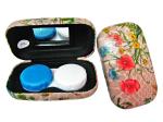 Painting Of Flowers Contact Lens Case For Women With Chinese Characteristics