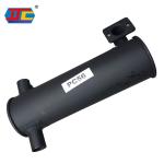 PC56 Excavator Engine Parts Silencer , Diesel Engine Excavator Muffler