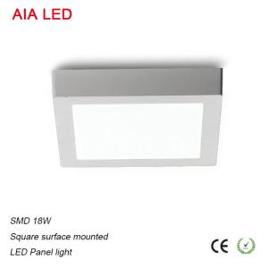 China AC85V-265V Surface mounted white 18W LED panel light/D design factory