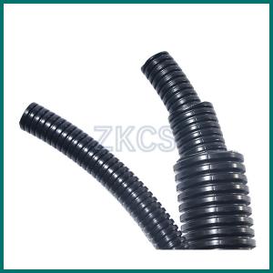 China 1 Inch Heat Resistant PP Flexible Corrugated Tube Corrugated Flexible Hose Pipe factory