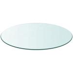 Flat Polished Edge Tempered Silk Screen Printed Table Top Glass for Furniture