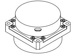 Electronic Gyroscope Sensor 4W Steady-state Power Consumption Weight