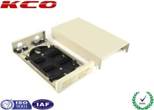 China 55dB ODF Metal FTTH Distribution Box / Optical Fiber Termination Box 24 Fibers factory