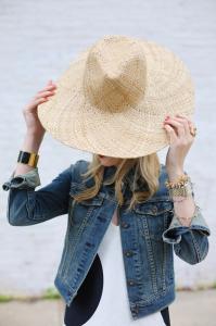 China New Fashion Women straw Hat factory